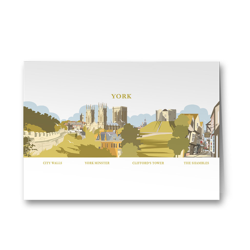 York Greeting Card