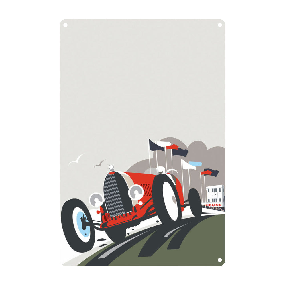 Goodwood Blank Metal Sign