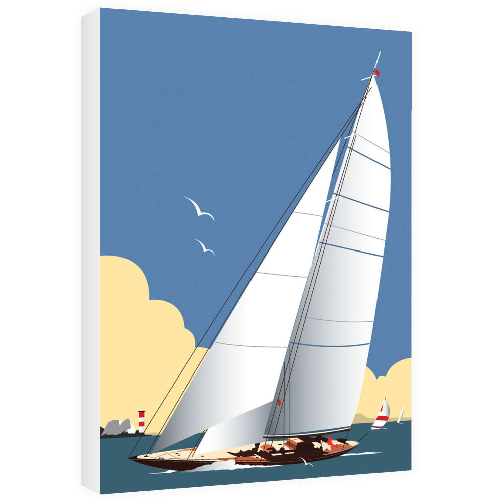 Solent Sailing Blank Canvas