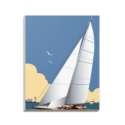 Solent Sailing Blank A6 Notepad
