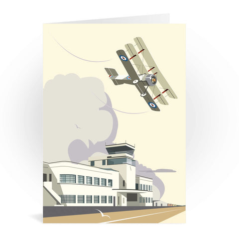 Shoreham Airport Blank Greeting Card