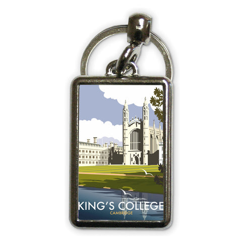 Kings College, Cambridge Metal Keyring