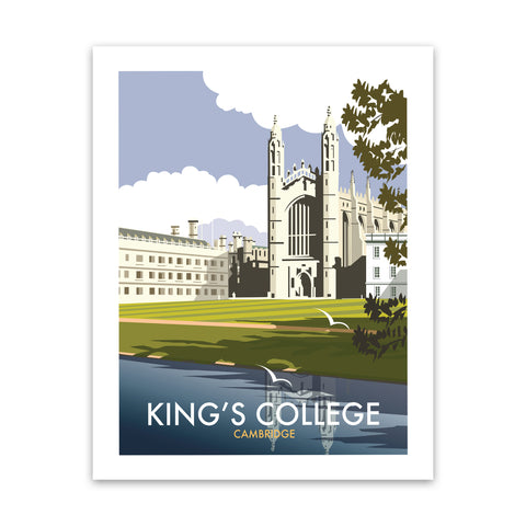 Kings College, Cambridge Art Print