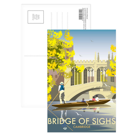 Bridge of Sighs, Cambridge Postcard Pack of 8