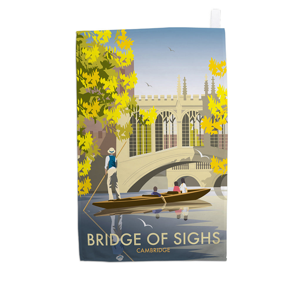 Bridge of Sighs, Cambridge Tea Towel