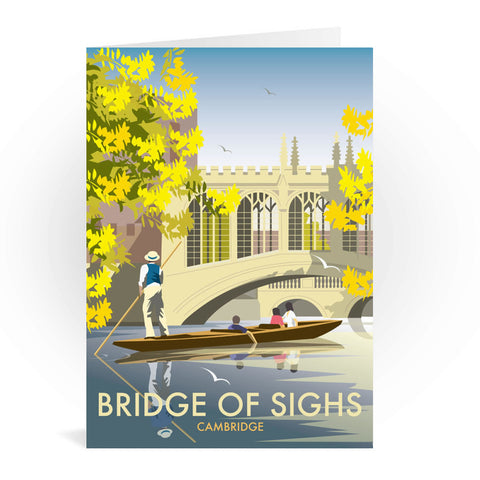 Bridge of Sighs, Cambridge Greeting Card