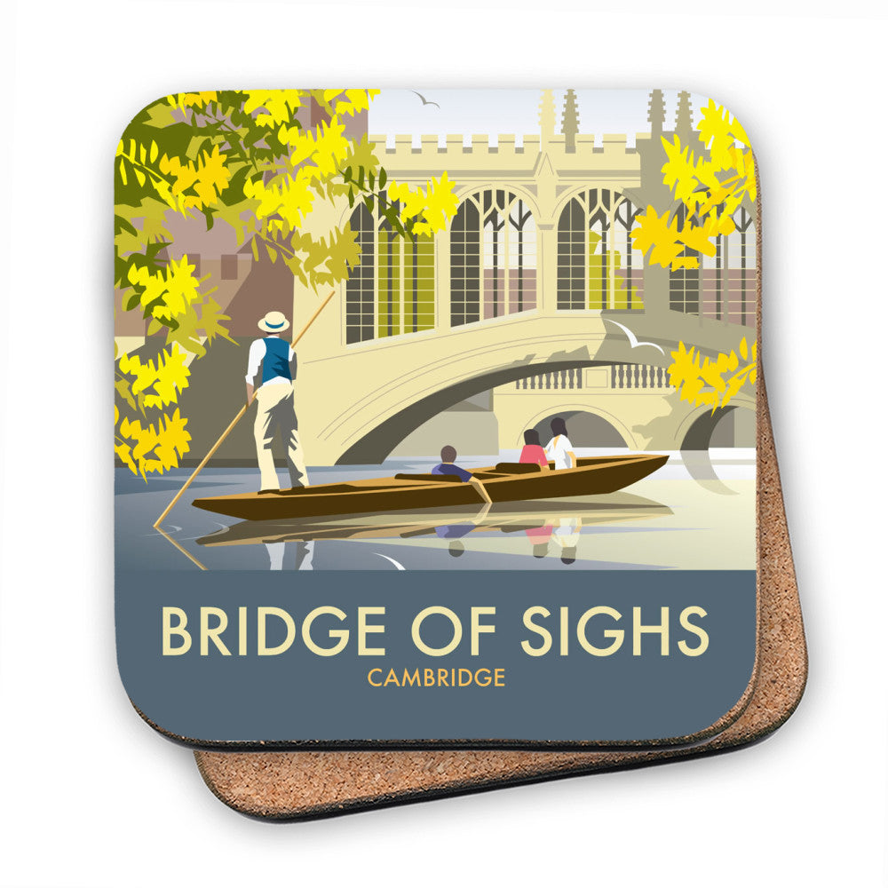 The Bridge of Sighs, Cambridge - Cork Coaster
