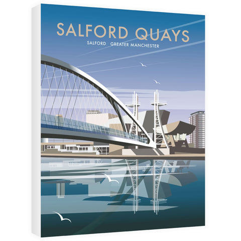 Salford Quays, Greater Manchester - Canvas