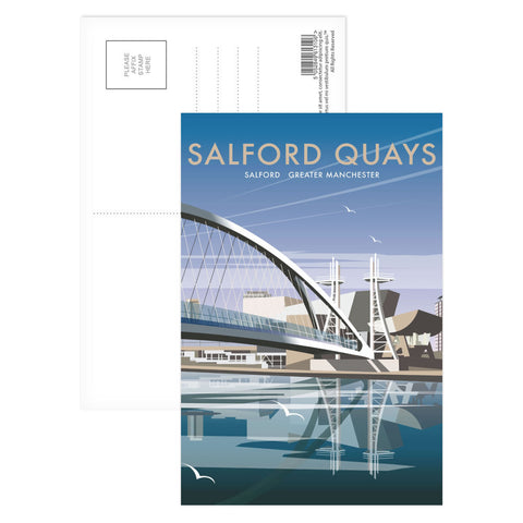 Salford Quays Postcard Pack of 8