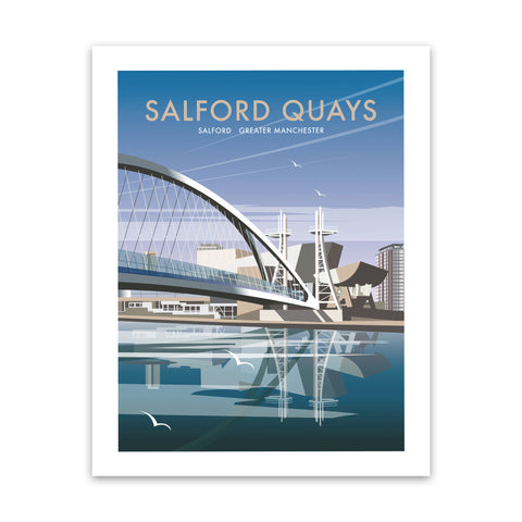 Salford Quays Art Print