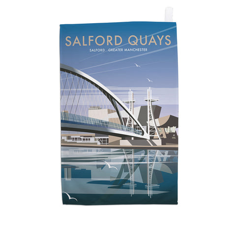 Salford Quays Tea Towel