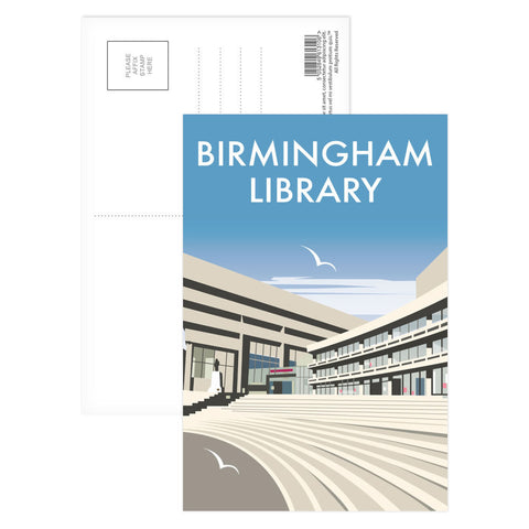 Birmingham Library Postcard Pack of 8