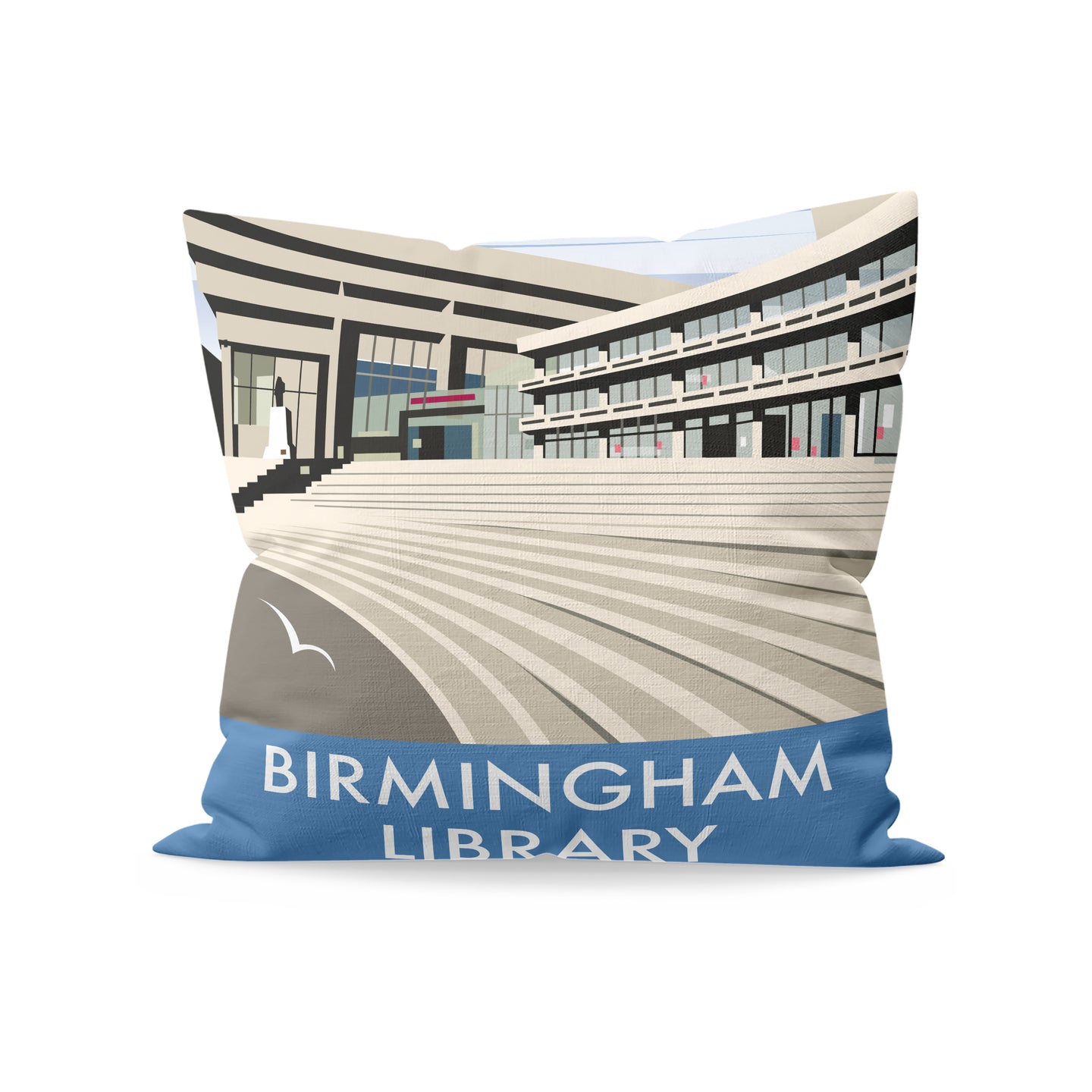 Birmingham Library Cushion