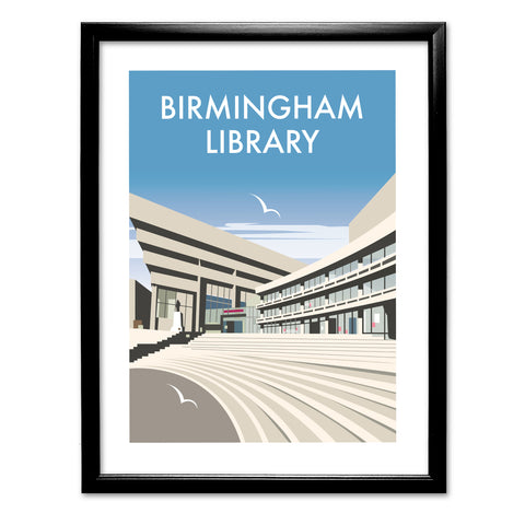 Birmingham Library Art Print