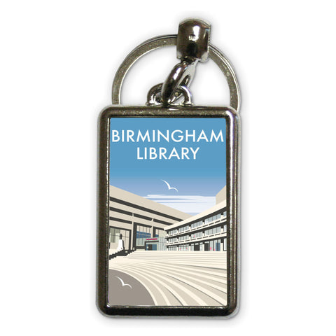 Birmingham Library Metal Keyring
