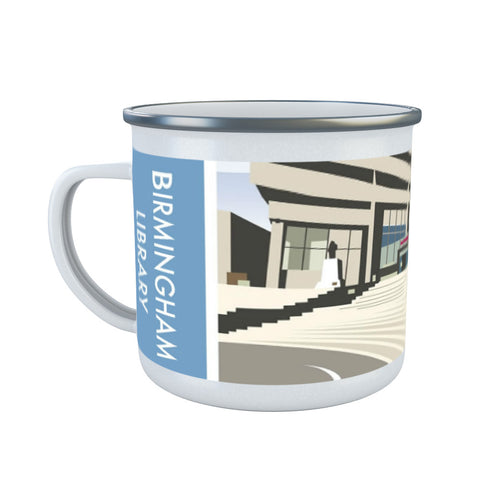 Birmingham Library Enamel Mug