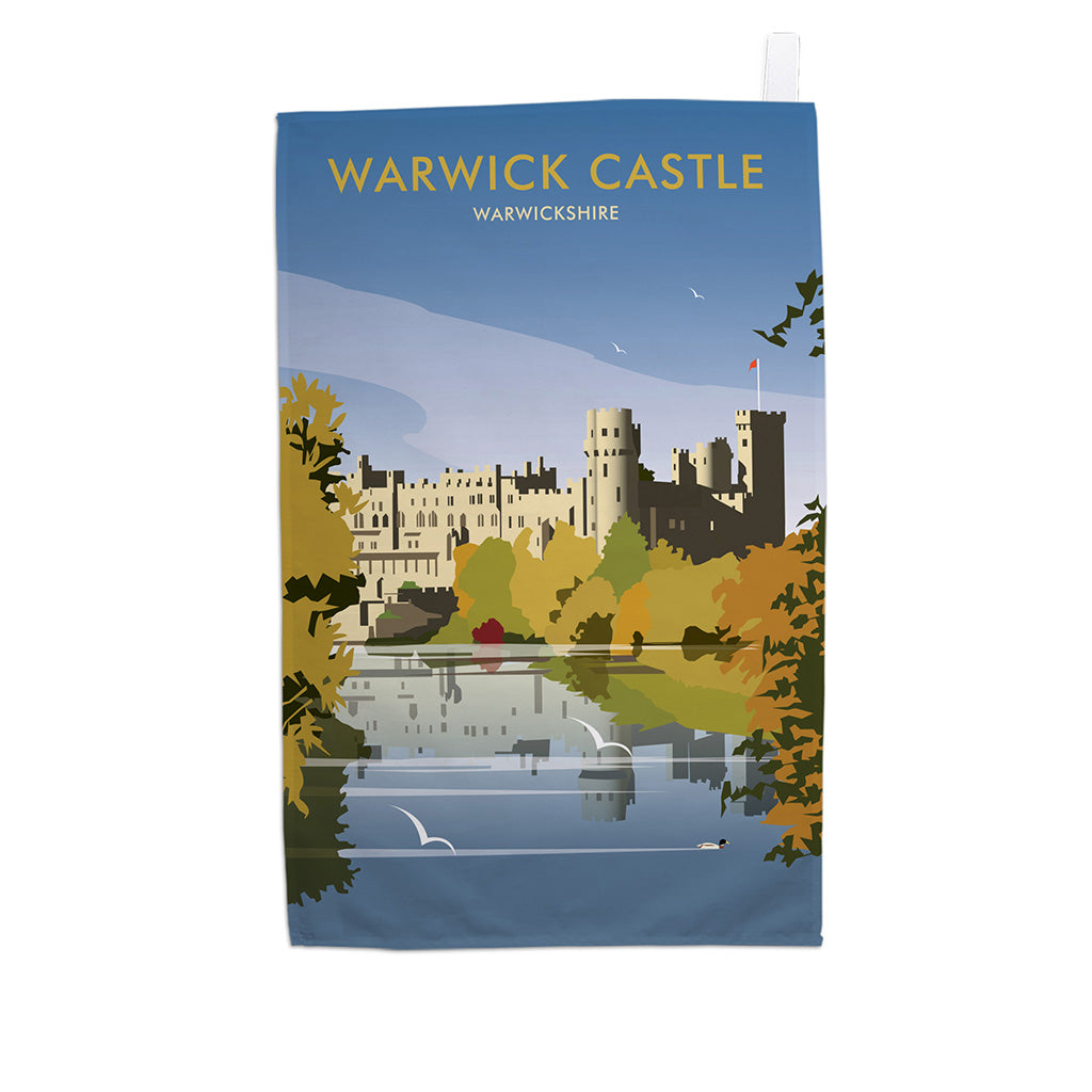 Warwick Castle Tea Towel