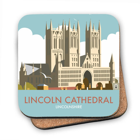 Lincoln Cathedral - Cork Coaster