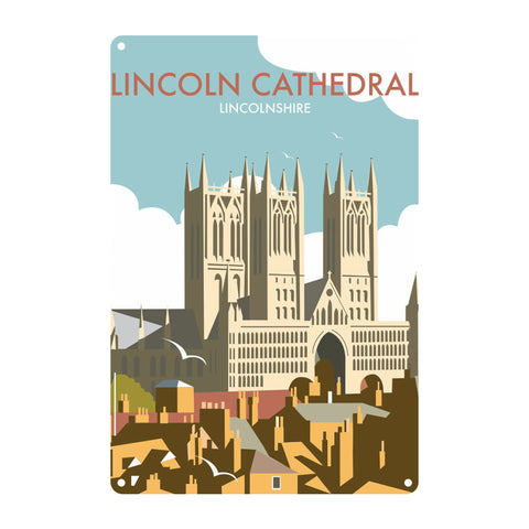 Lincoln Cathedral Metal Sign