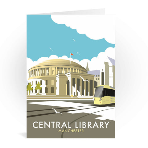 Manchester Central Library Greeting Card