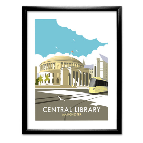 Manchester Central Library Art Print