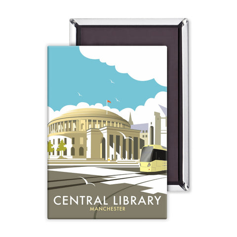 Manchester Central Library Magnet