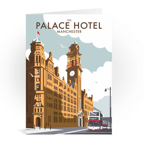 Manchester Palace Hotel Greeting Card