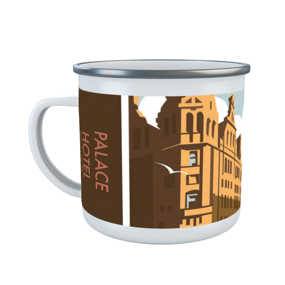 Manchester Palace Hotel Enamel Mug