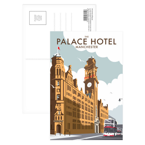 Manchester Palace Hotel Postcard Pack of 8