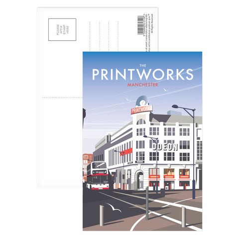 Manchester Printworks Postcard Pack of 8