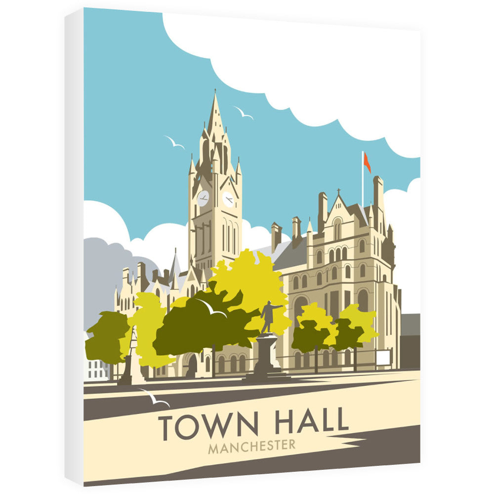 Manchester Town Hall - Canvas