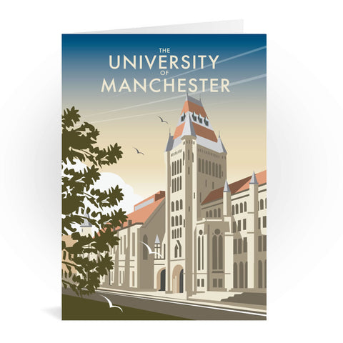 Manchester University Greeting Card