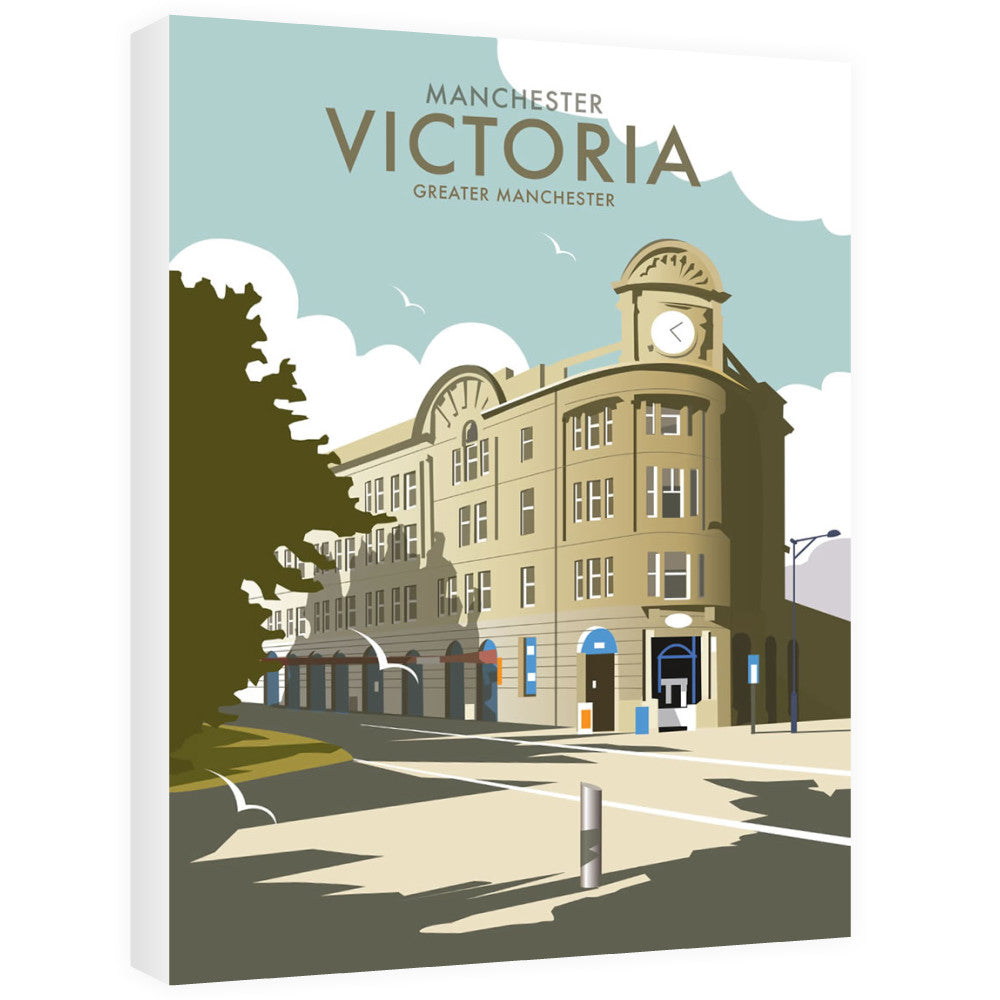 Victoria Station, Manchester - Canvas