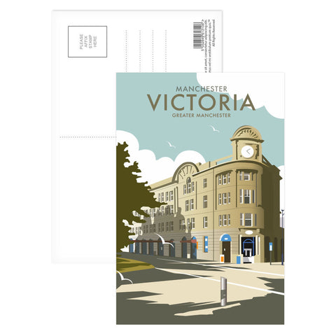 Manchester Victoria Postcard Pack of 8