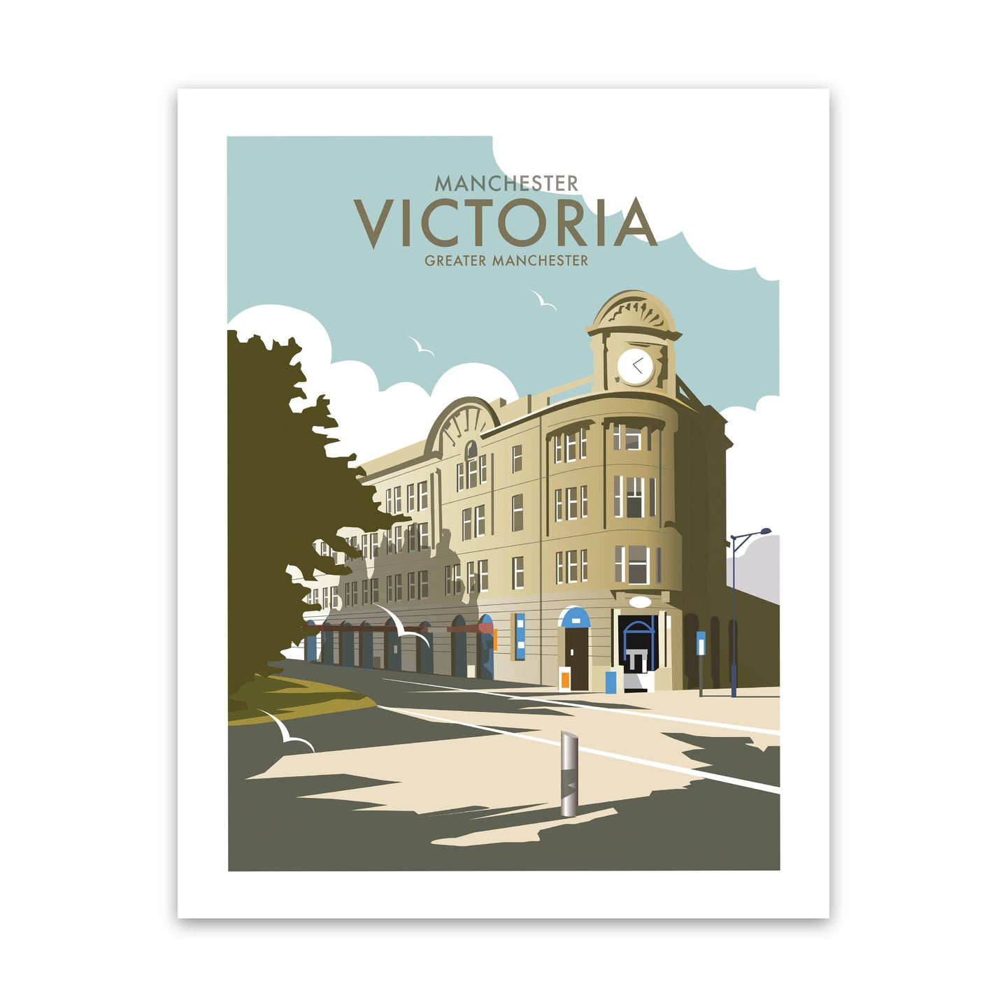 Manchester Victoria Art Print