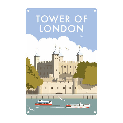 Tower of London Metal Sign