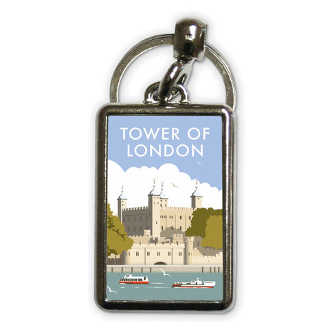 Tower of London Metal Keyring