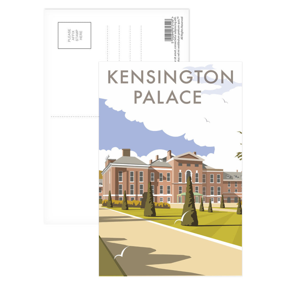 Kensington Palace Postcard Pack of 8