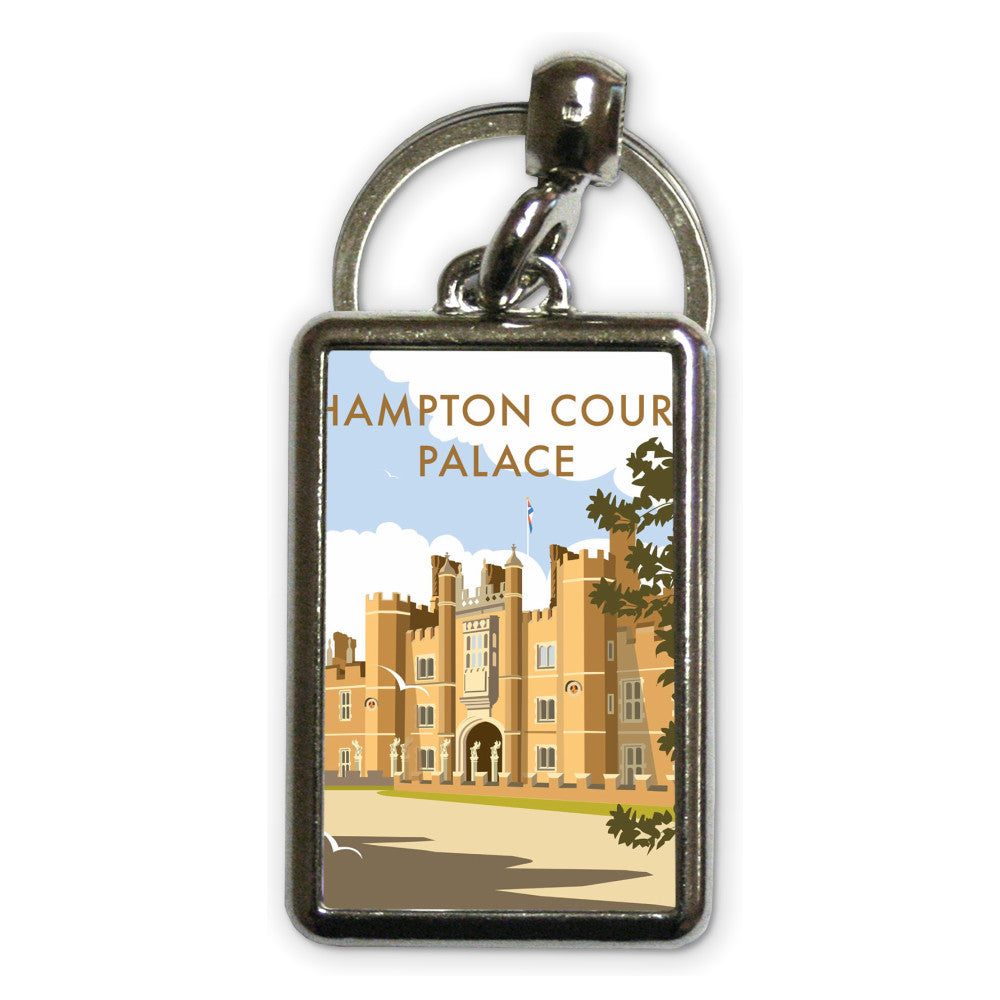 Hampton Court Palace Metal Keyring – Dave Thompson Art