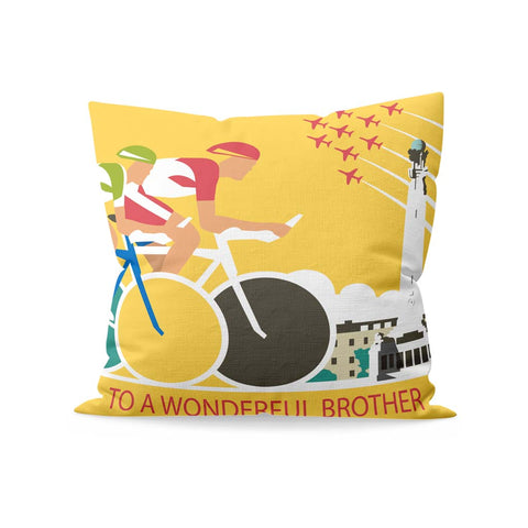 To A Wonderful Brother Cushion