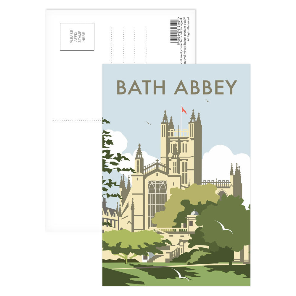 Bath Abbey Postcard Pack of 8