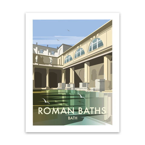 Roman Baths Art Print