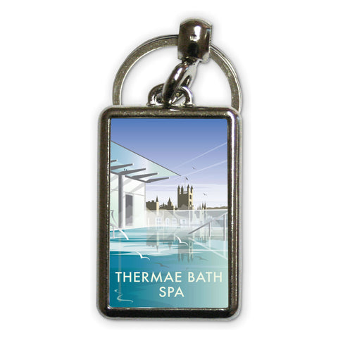 Thermae Bath Spa Metal Keyring