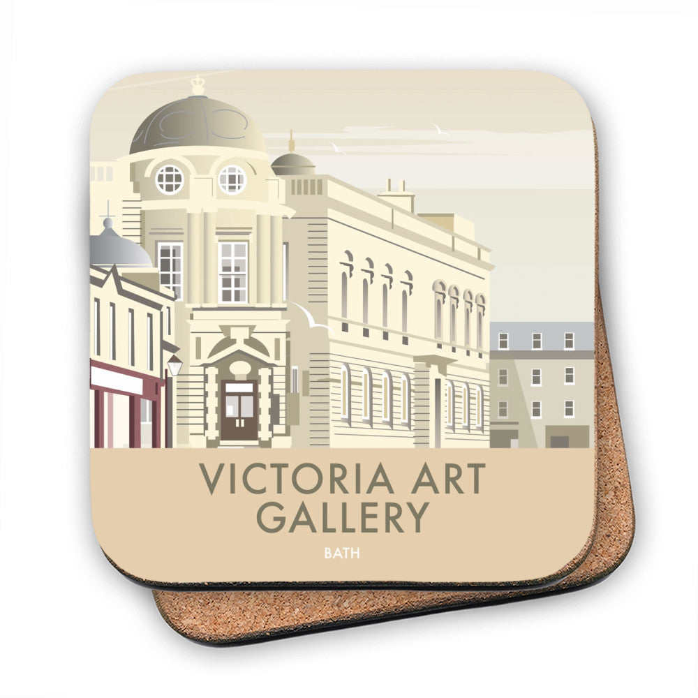 Victoria Art Gallery, Bath - Cork Coaster