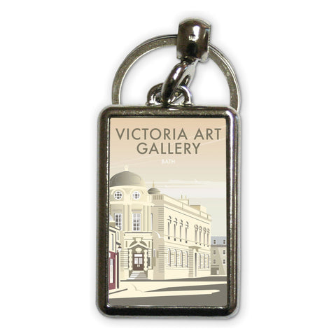 Victoria Art Gallery Metal Keyring