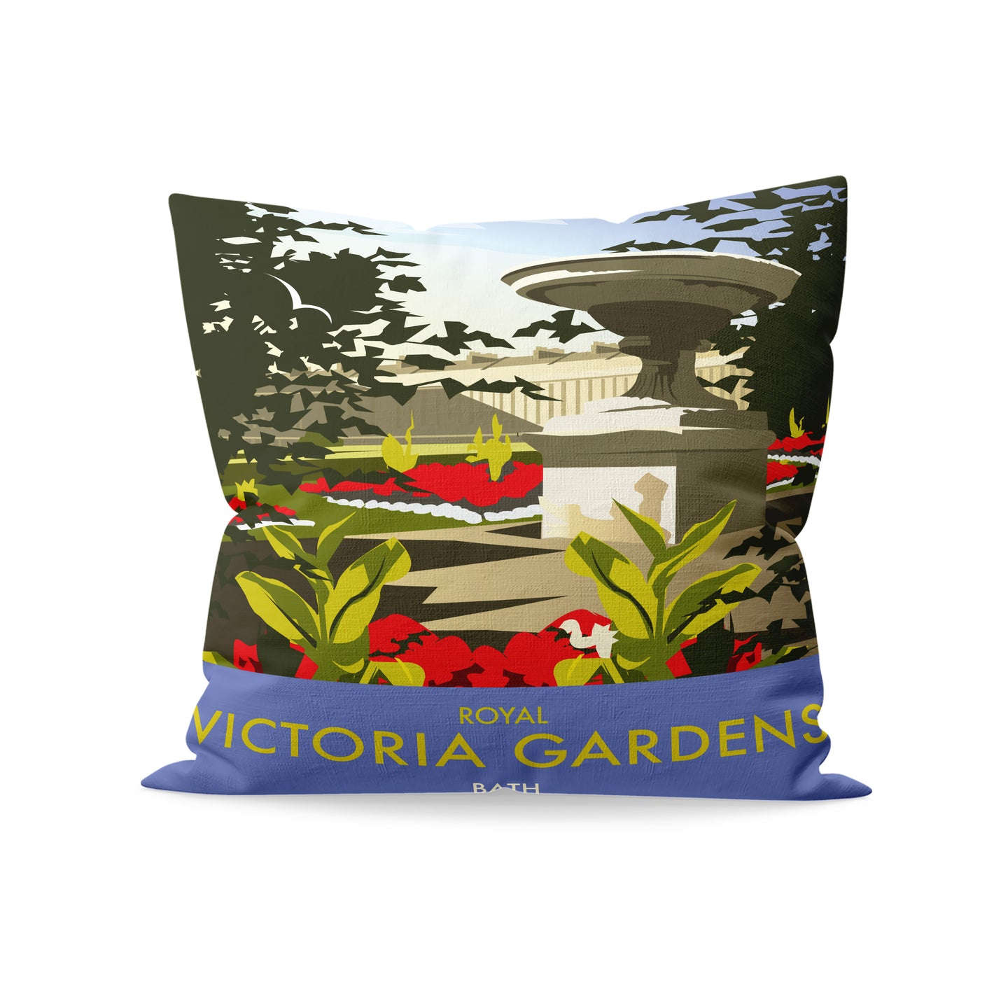 Royal Victoria Gardens  Cushion