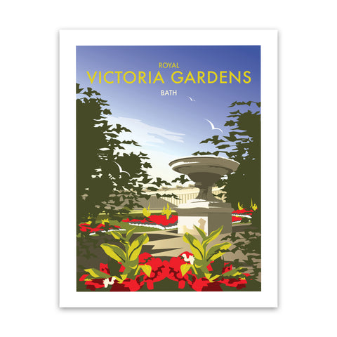 Royal Victoria Gardens  Art Print