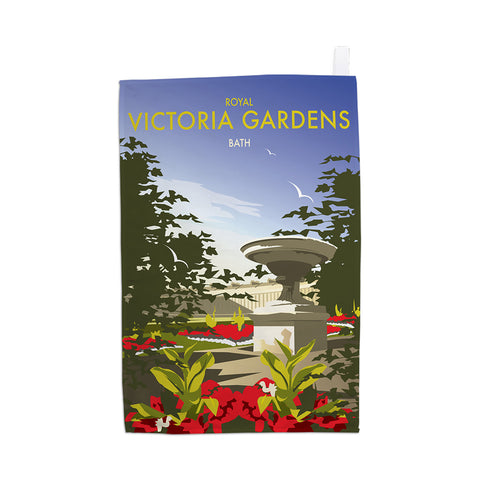 Royal Victoria Gardens  Tea Towel