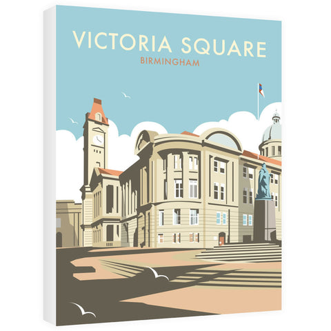Victoria Square, Birmingham - Canvas