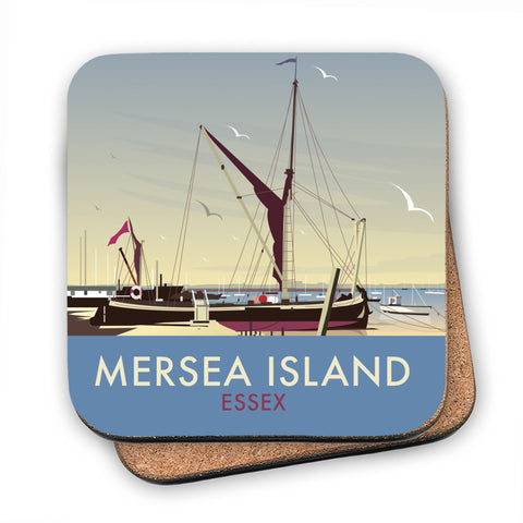 Mersea Island, Essex - Cork Coaster